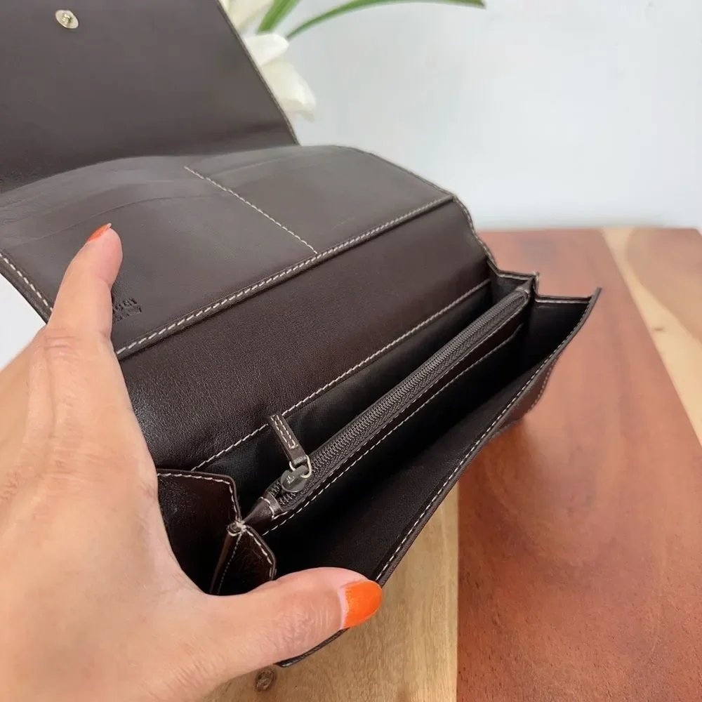Pre-Owned Gucci  Britt GG Canvas Continental Wallet‎